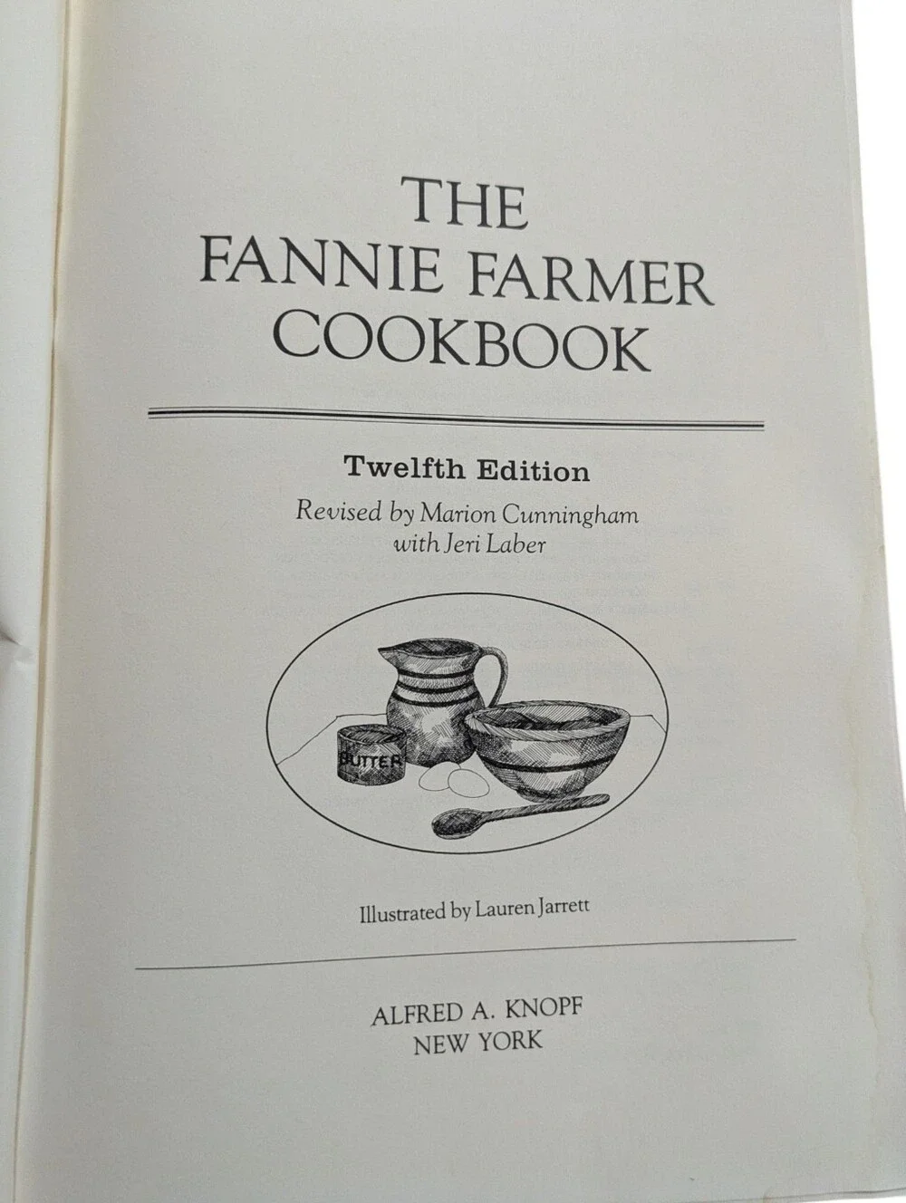 Alfred P Knopf fannie farmer